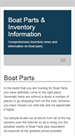 Mobile Screenshot of boatseabass.com